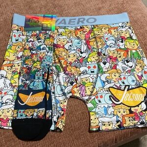 Aeropostale X The Jetsons Boxer Briefs and Socks Set - Multicolor